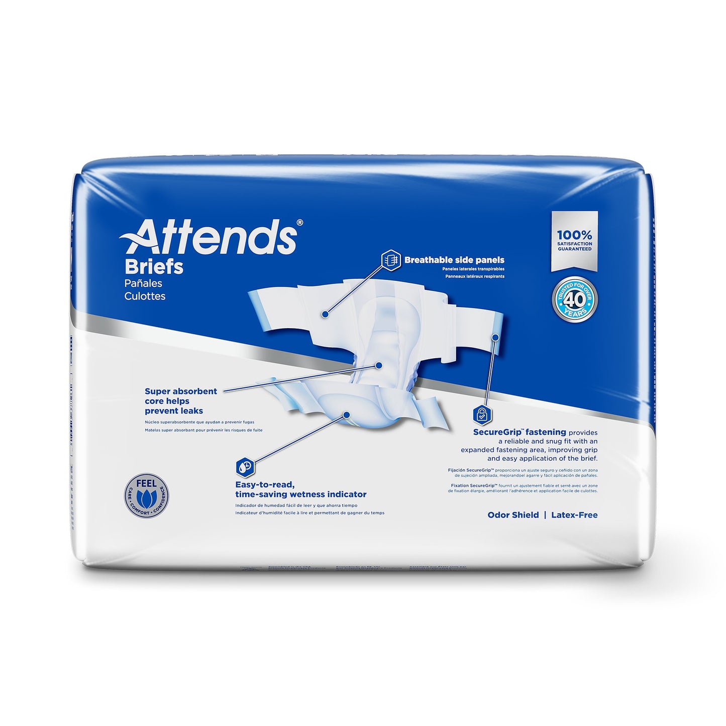 BRIEF, ATTENDS CARE ADVANCED MED (24/BG 4BG/CS)