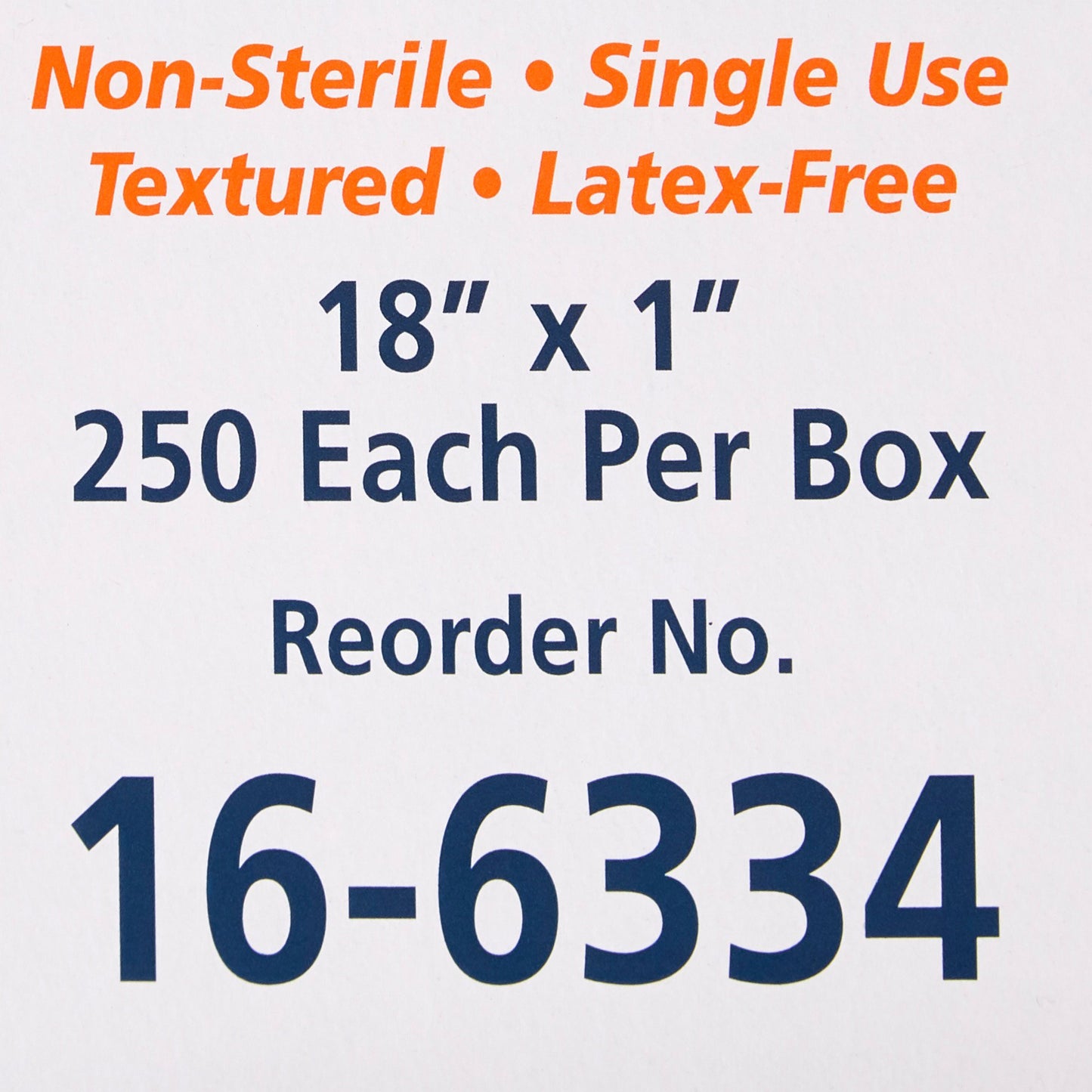 TOURNIQUET, LF 18"X1" (250/BX 4BX/CS)