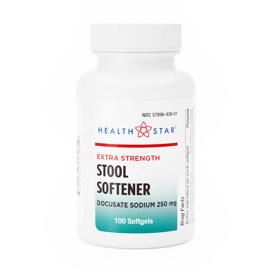 DOCUSATE SODIUM, CAP 250MG (100/BT 12BT/CS)