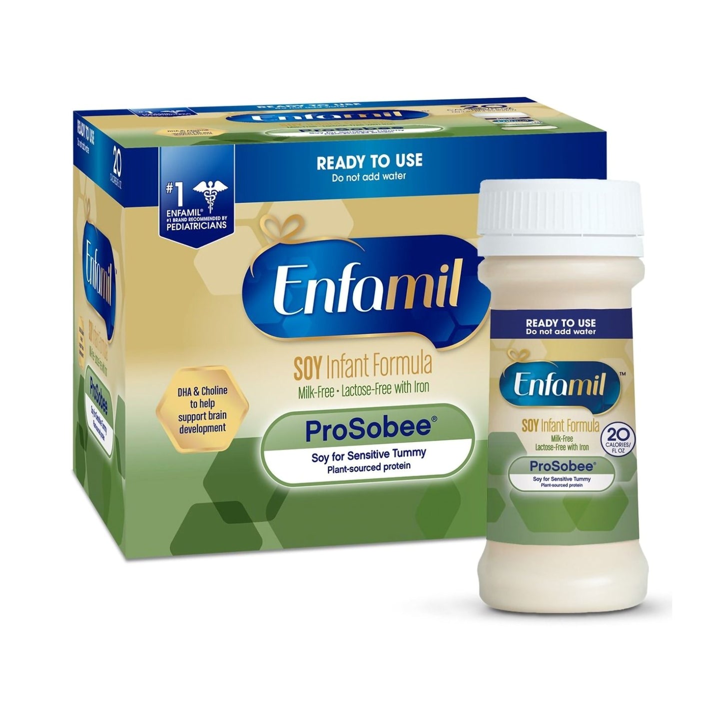 ENFAMIL, PROSOBEE 20 CAL RDY TO USE NRSTE BT 2OZ (6/PK 8PK/C