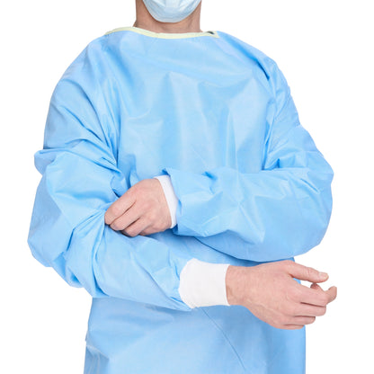 GOWN, SURG ULTRA STD BLU XXLG (28/CS)