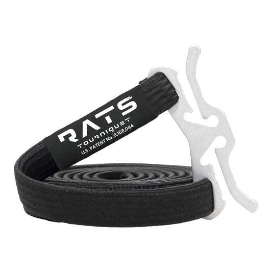 TOURNIQUET, RAPID RUBBER CORE NYLON SHEATH BLK 54"