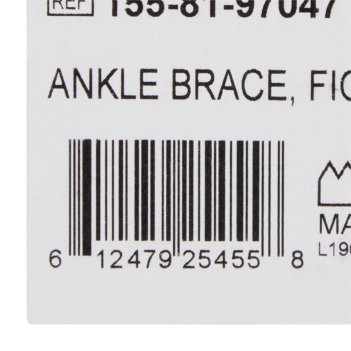 ANKLE BRACE, FIGURE-8 LG
