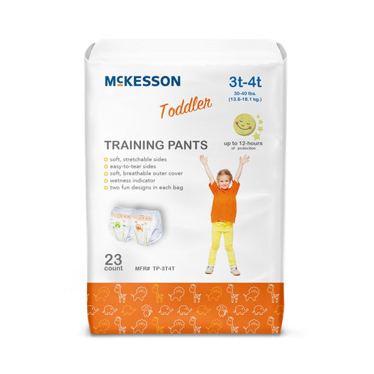 DIAPER, TRAINING EASY TEAR 3T-4T (23/BG 4BG/CS)