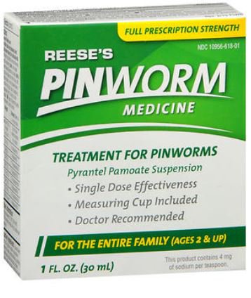 PINWORM, ORAL SUSP 50MG/ML 144MG 1OZ