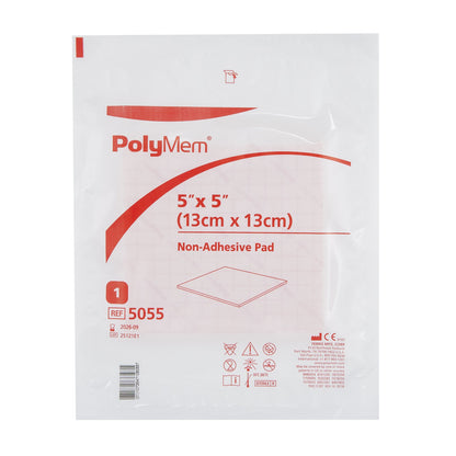 DRESSING, POLYMEM WND CARE 5X5" (15/BX)