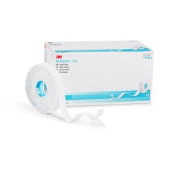 TAPE, SURGICAL DRY MULTIPORE .5"X5.5YD (12RL/BX 4BX/CS)