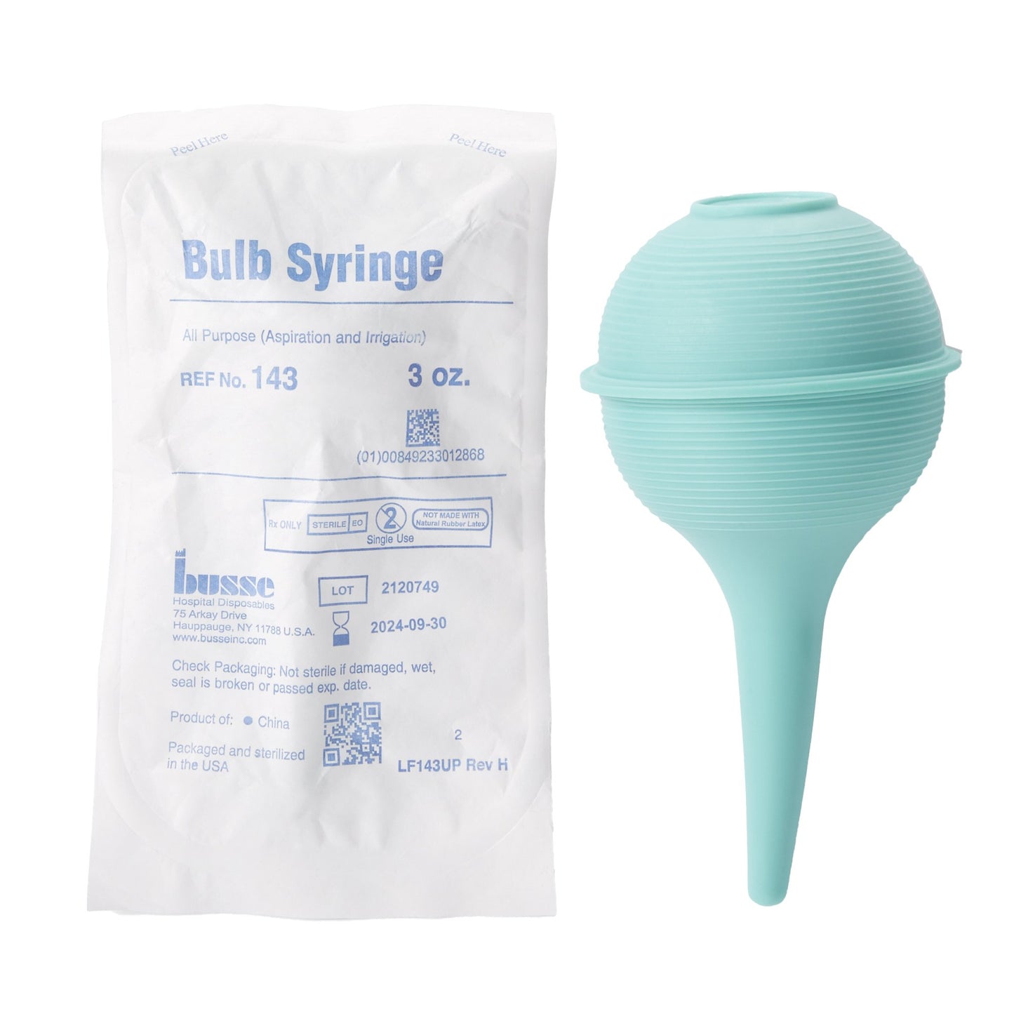 SYRINGE, EAR/ULCER STR 3OZ (50/CS)