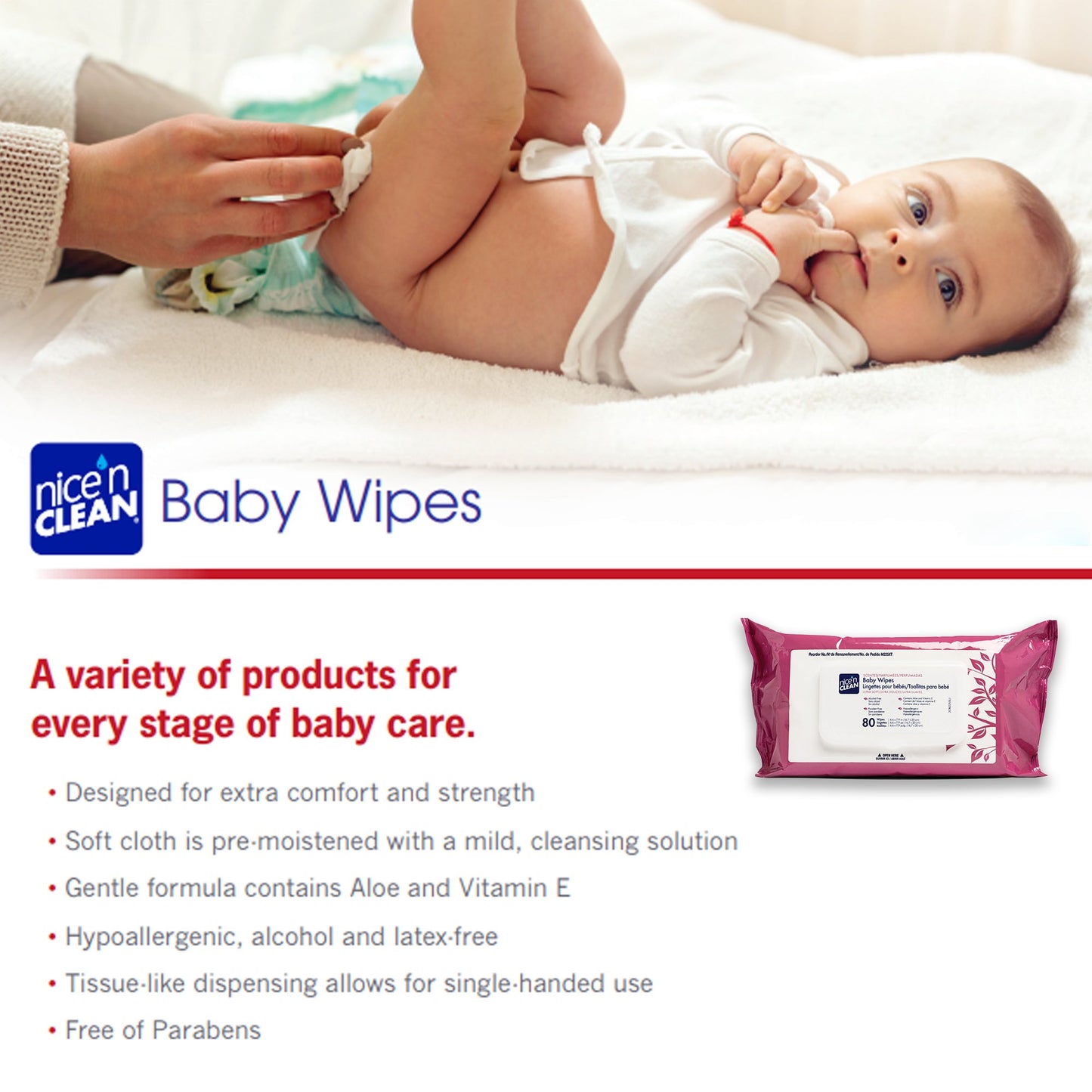 WIPE, BABY NICE&CLEAN SCNTD A301EO (80/TB)
