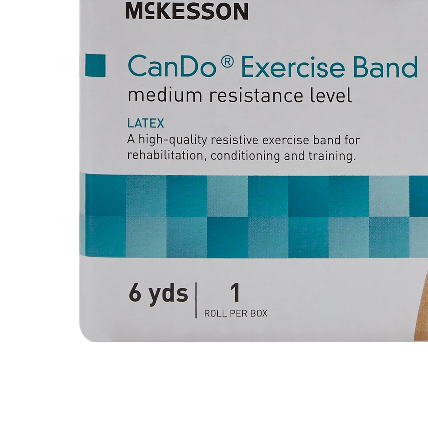 BAND, EXERCISE LTX DISP GRN 6YDS
