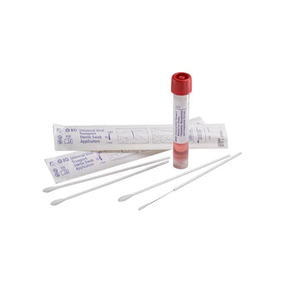 TRANSPORT KIT, VIRAL UNIV W/FLOCKED FLEX SWAB (50/PK)