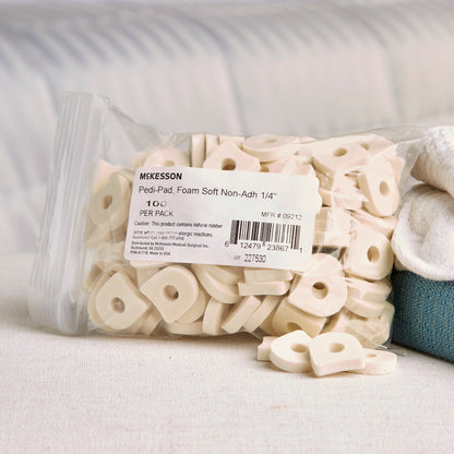 PAD, PEDI 1/4" SOFT CORN FM SOFT NON-ADH (100/PK 50PK/CS)
