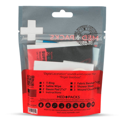 FIRST AID PACK, FINGER CUT ALL-IN-ONE BASIC