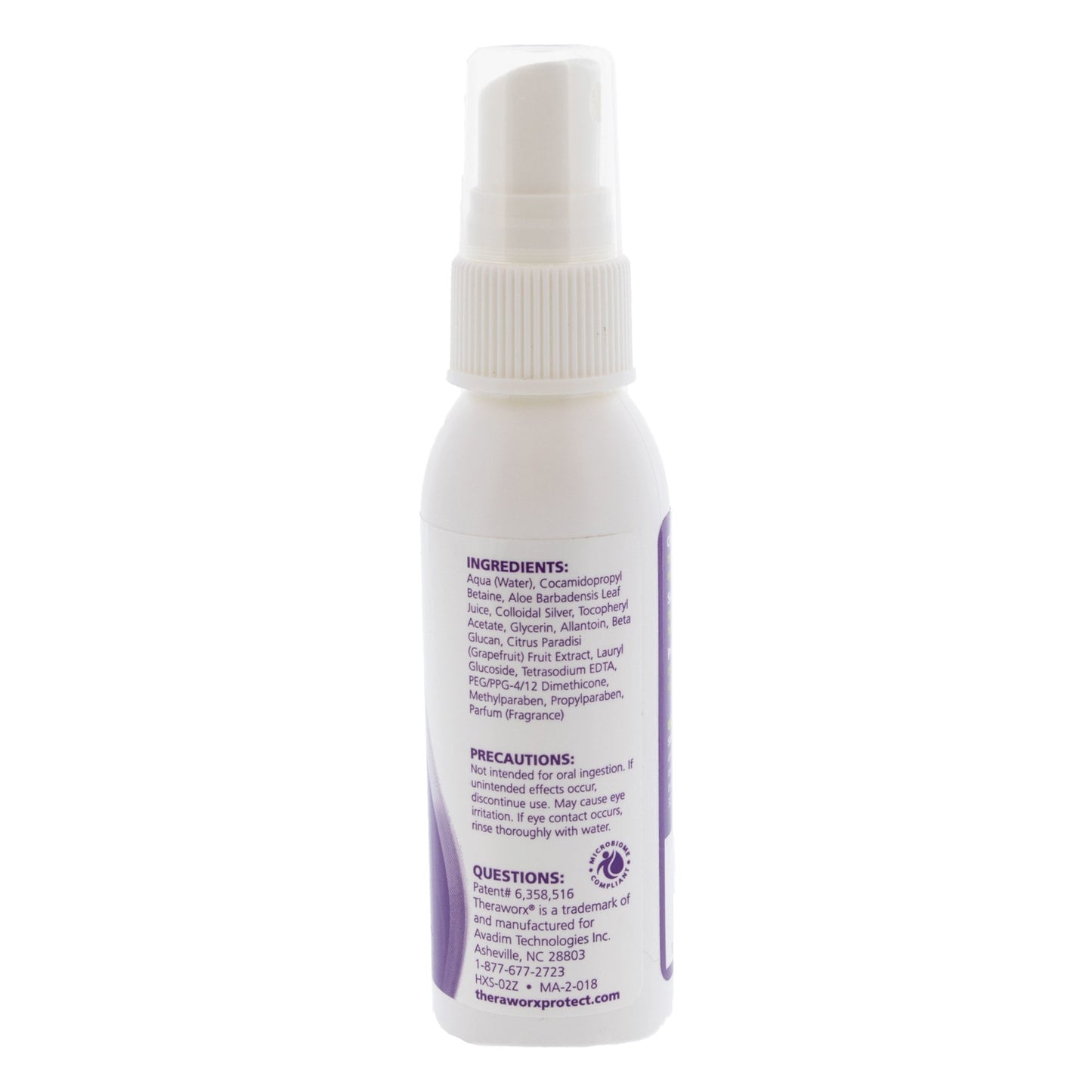 CLEANSER, SKIN THERAWORX SPRAY1.7OZ LAV (48/CS)