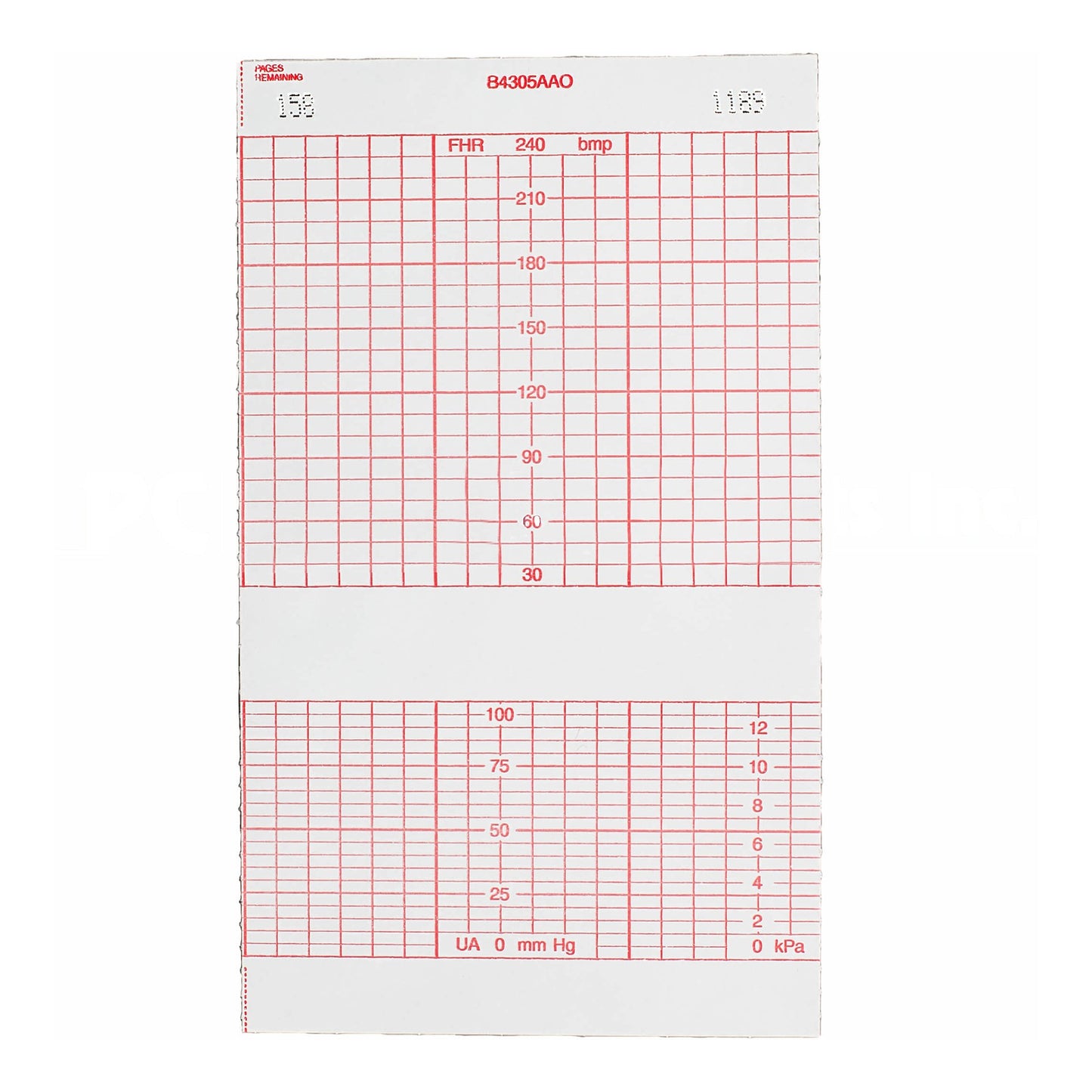 PAPER FETAL HEART MONITORIG (40RL/CS)