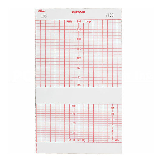 PAPER FETAL HEART MONITORIG (40RL/CS)