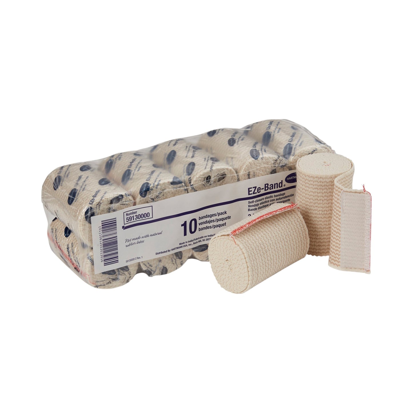 BANDAGE,ELAS EZE SELF CLOSURE LF N/S 3"X5YD(10/PK 6PK/CS)