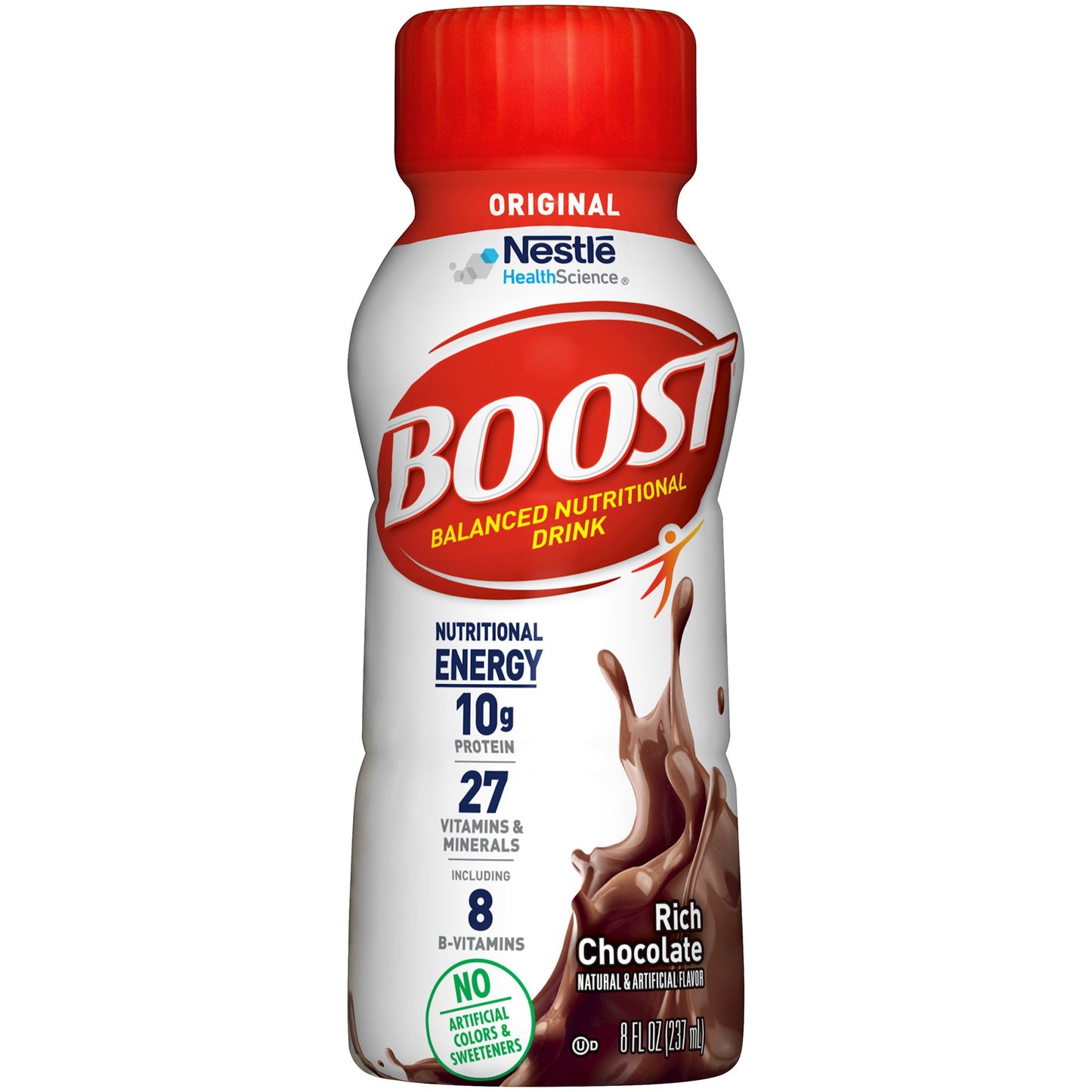 BOOST, ORIGINAL CHOCOLATE CLEAN 8OZ (6/PK 4P/KCS)