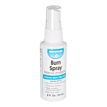 BURN SPRAY, LIDOCAINE HCL 2% BT 2OZ (24/CS) WTRJEL