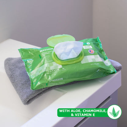 WIPE, WET FLUSHABLE UNSCNTED SFT PK W/LID (96/PK 6PK/CS)