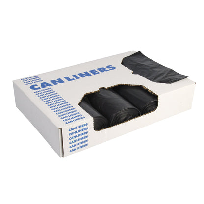LINER, CAN 38X58" 1.5MIL BLK (100/CS) SALFLD