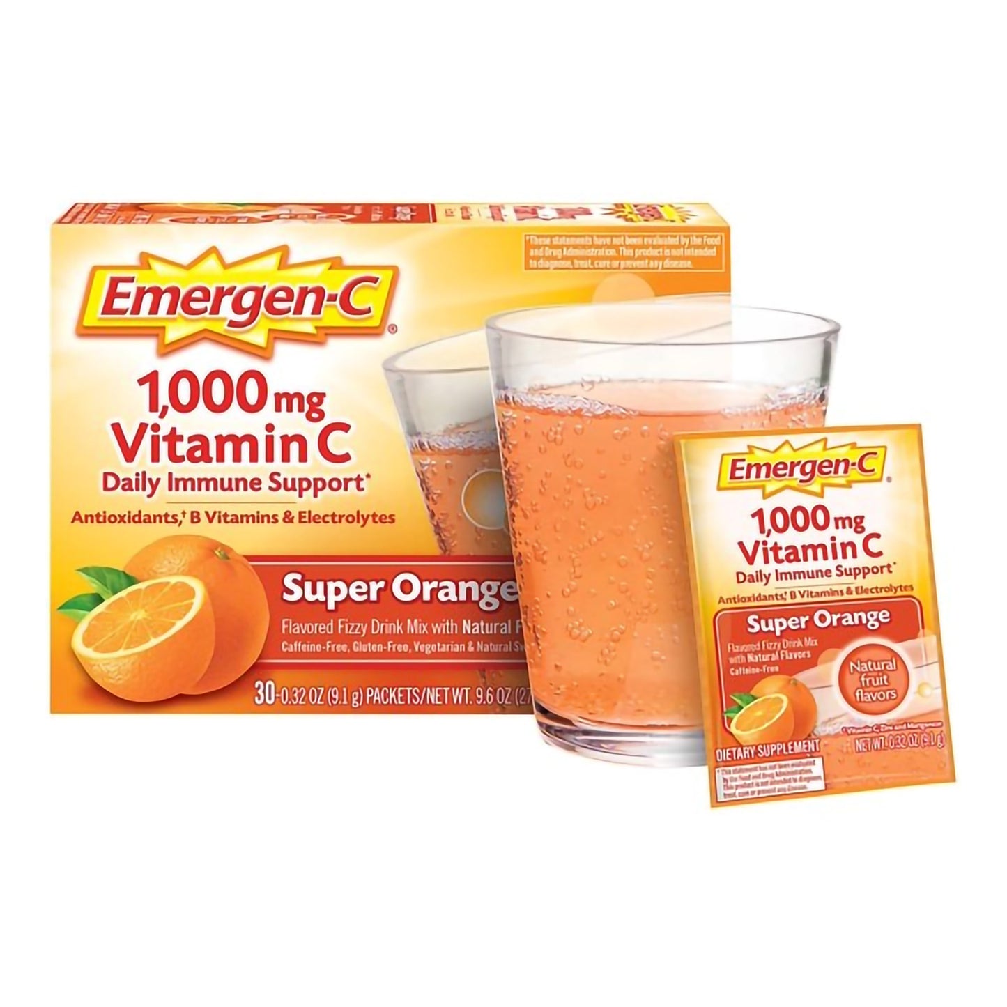 EMERGEN-C, DRINK MIX SUPER ORG(30/BX) 9ALCCP