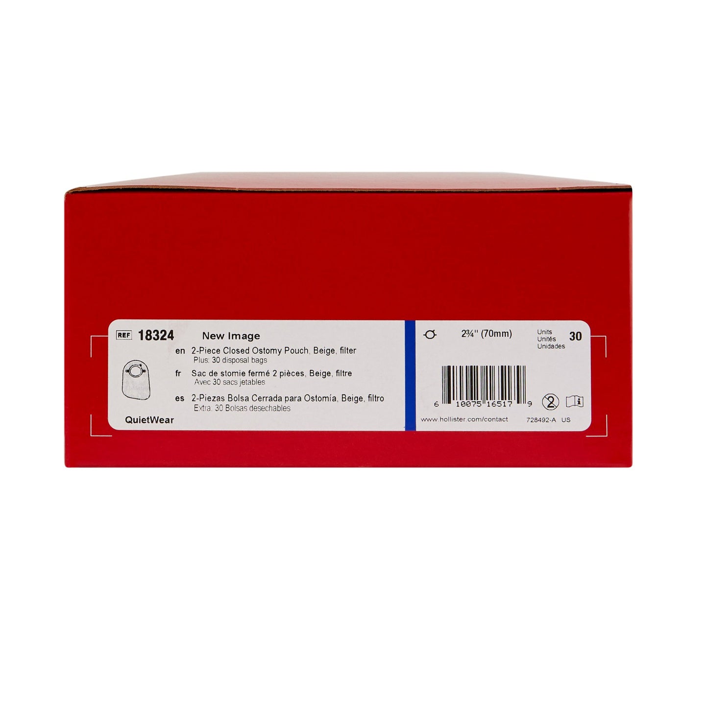 POUCH, NEW IMAGE BGE CLSD 2 3/4" OPEN (30/BX)