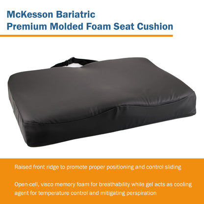 CUSHION, PREM W/C MOLDED FOAM 24X18X3 (4/CS)