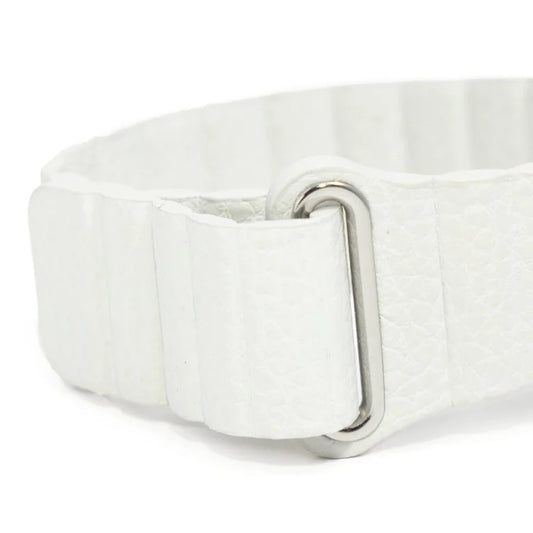 BAND, STANDALONE ACCESS FAUX LEATHER WAVE2 WHT (60/CS)