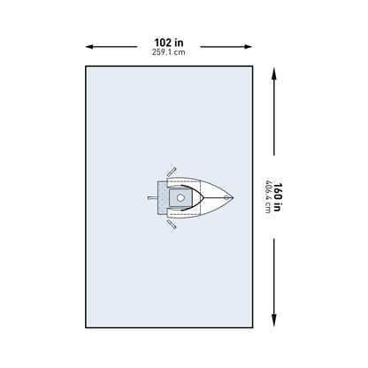 DRAPE, SURGICAL ORTHO SHLDR ARTHRO W/ABS 102"X160" (10/CS)