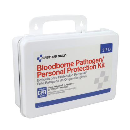 SPILL KIT, CLEANUP W/PERSON PROTECT/BBP/CPR SHIELD (10/CS)