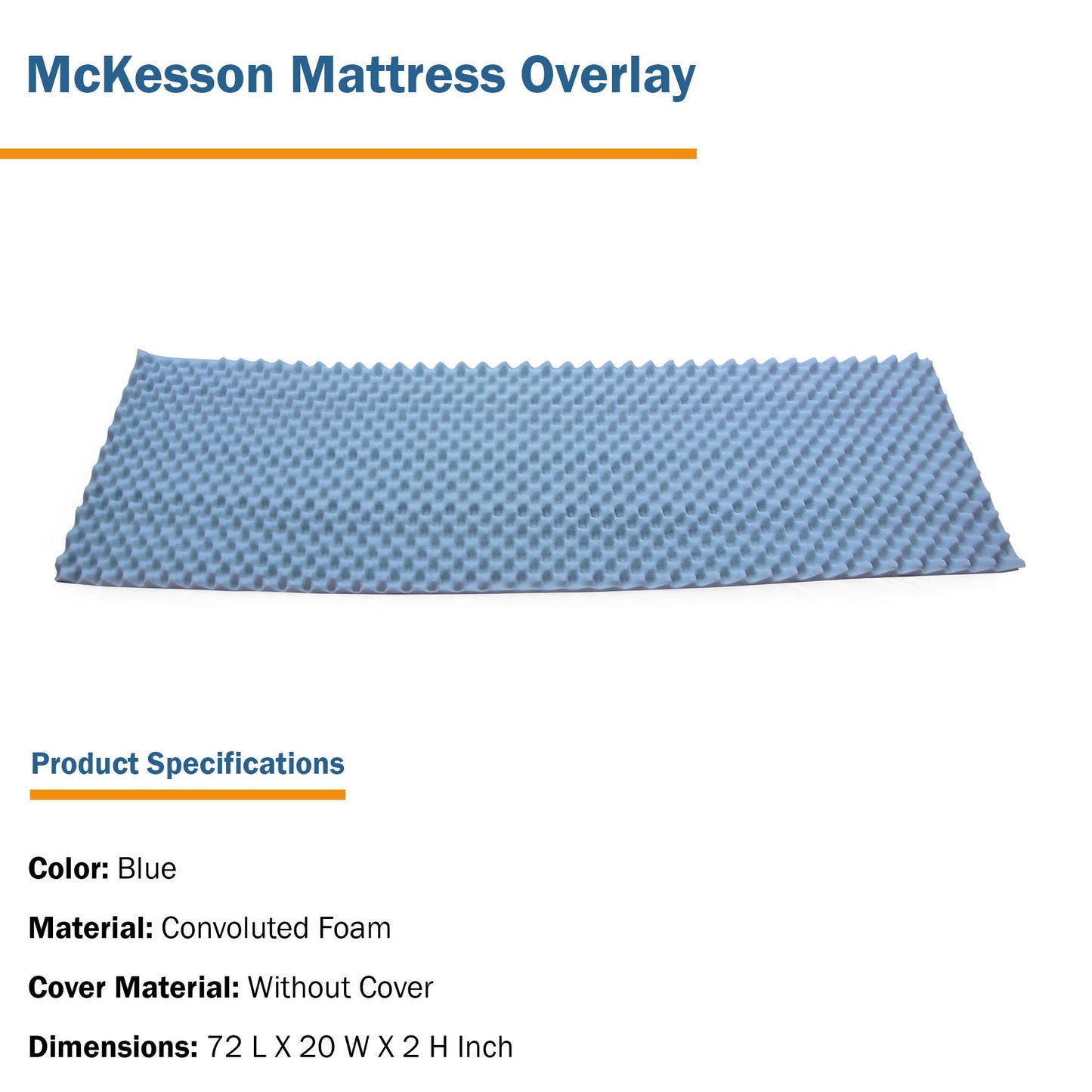 PAD, DECUB 20X72X2" (12/CS)