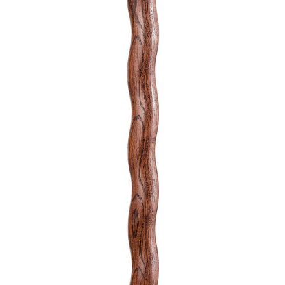 STICK, WALKING WOOD BRAZOS 48 TWISTED FITNESS WALKER RED 48"