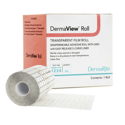 DRESSING, WND DERMAVIEW MATRIXTRANS FILM ROLL 4"X11YDS (1/BX
