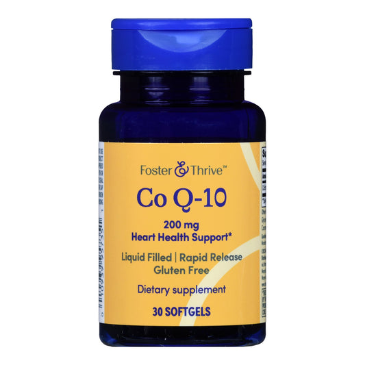 COQ10, CAP FT SGEL 200MG SM (30/BT)