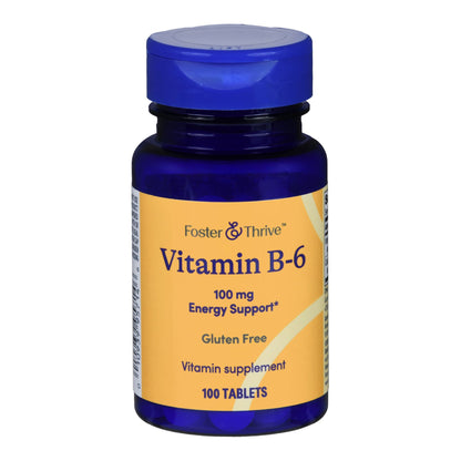 VITAMIN B-6, TAB FT SM 100MG (100/BT)