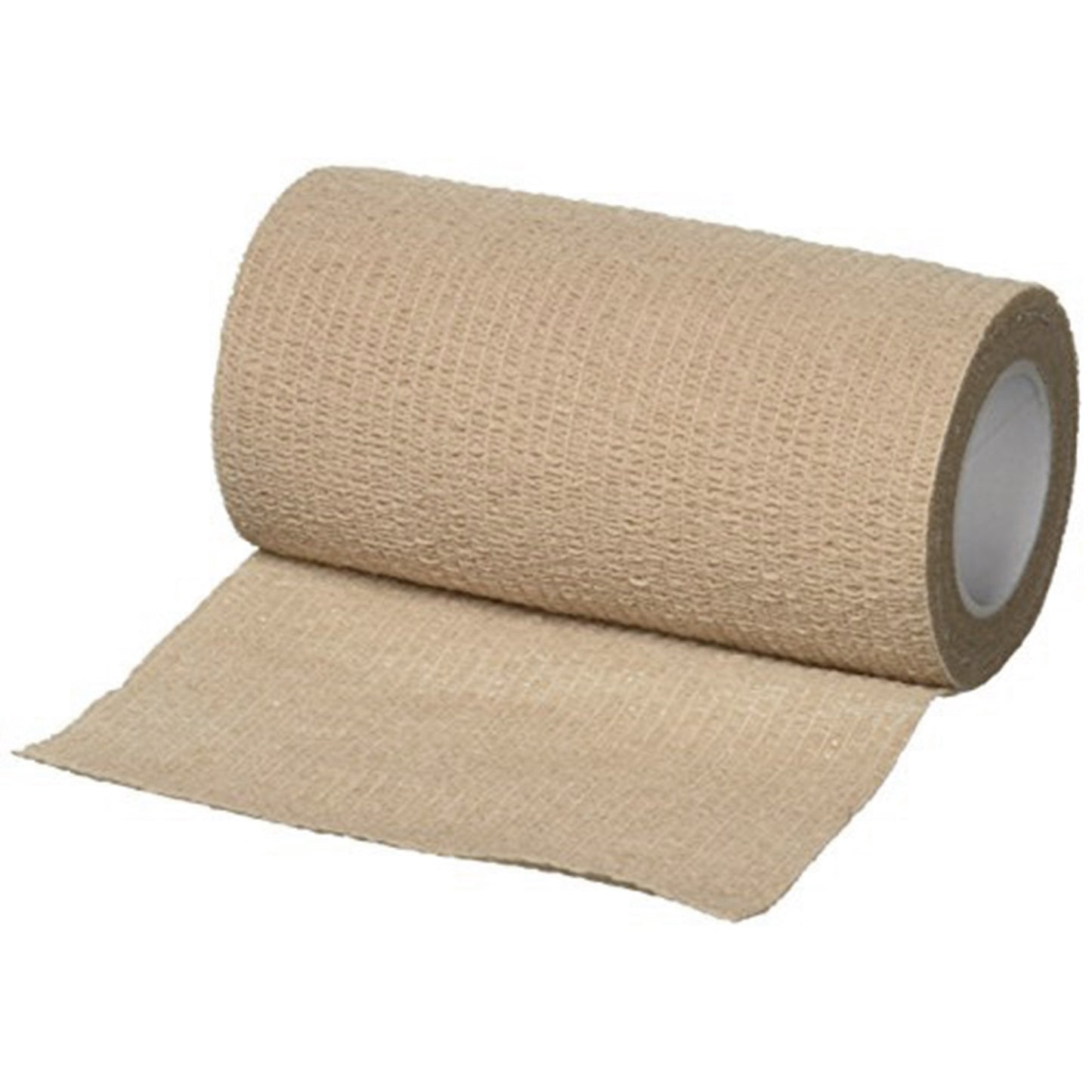 BANDAGE, COHESIVE SELF-ADH N/STR TAN 4"X5YD (24/BX 6BX/CS)