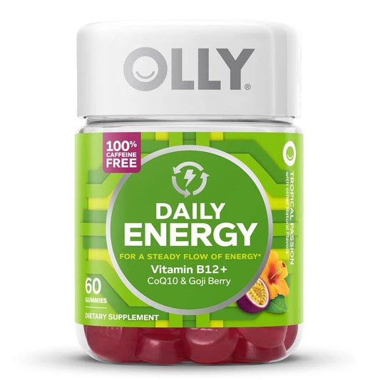 OLLY, GUMMY DAILY ENERGY TROPICAL PASSION (60/BT)