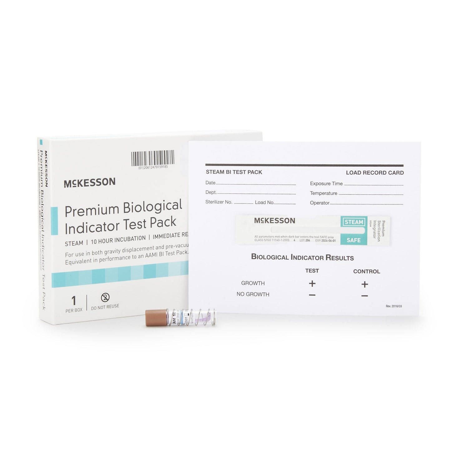 TEST PACK, STM BI W/25 CONTROLS (25/CS)