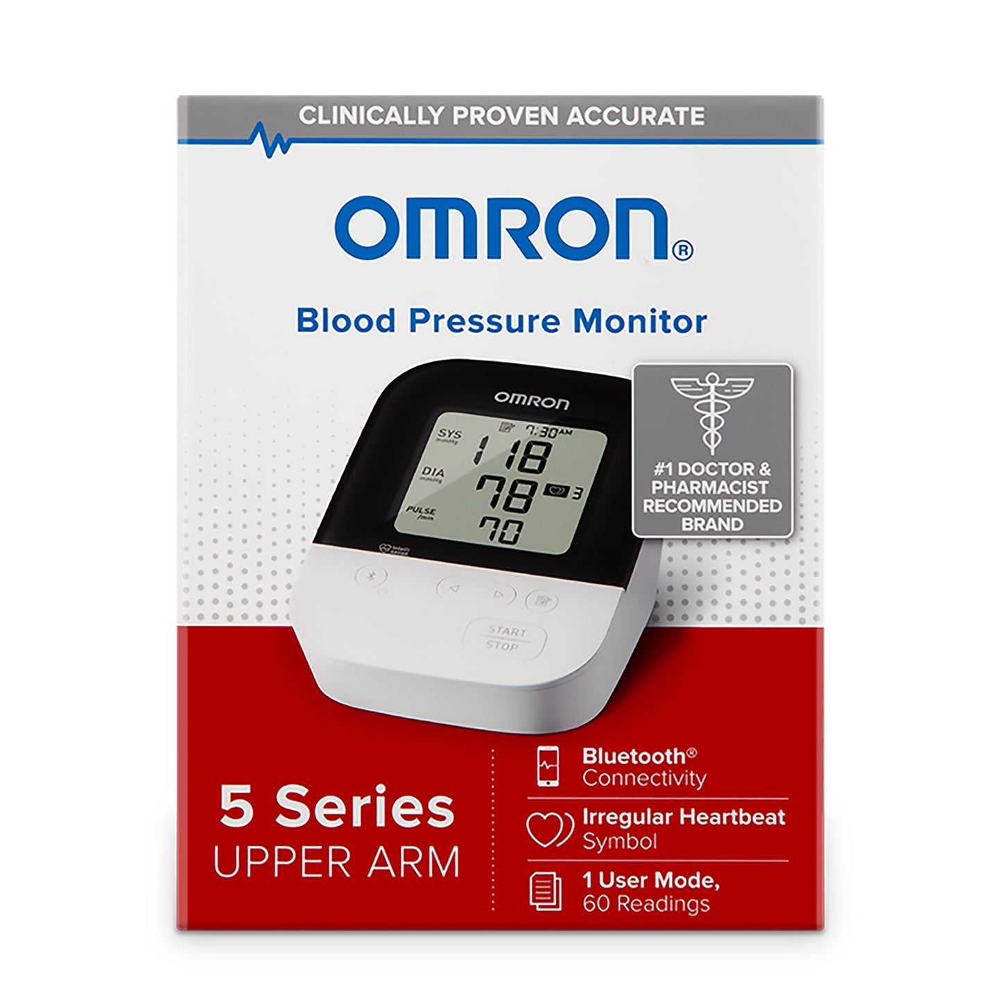BP MONITOR, UPPER ARM W/BLUETOOTH WIRELESS SERIES 5 (10/CS)