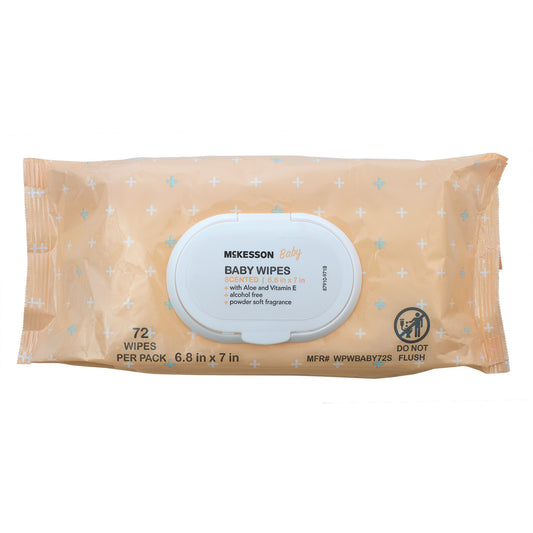 WIPE, BABY SCENTED (72/PK 12PK/CS)