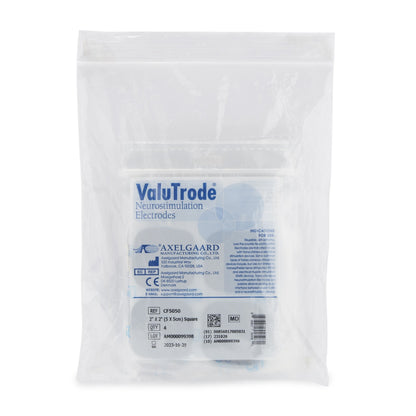 ELECTRODE TENS 2X2 SQ CL 4/BX 10BX/CS CARBON