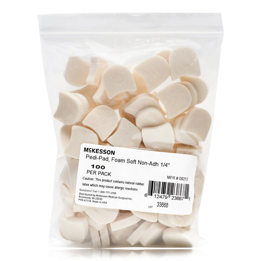 PAD, PEDI 1/4" SOFT CORN FM SOFT NON-ADH (100/PK 50PK/CS)