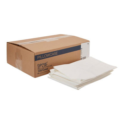 PILLOWCASE, FABRICEL/POLY WHT 21X30 (100/CS)