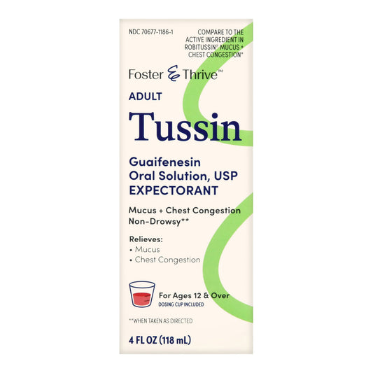 TUSSIN, SYRUP COUGH FT 4OZ