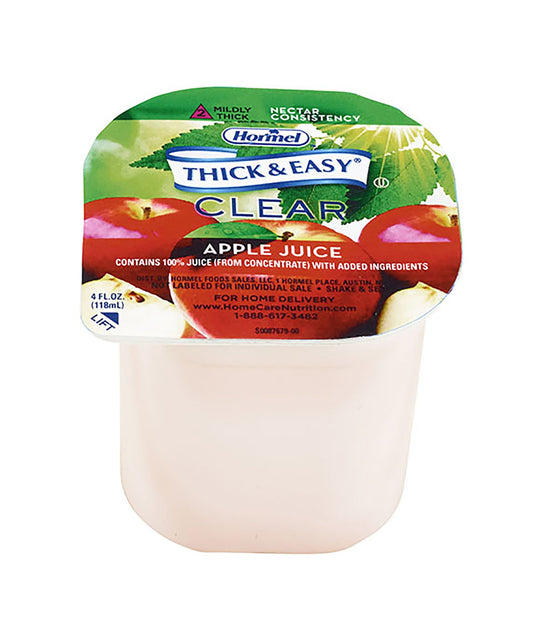 THICK & EASY, JUICE THICKENED APPLE NECTAR 4OZ(24/ DMNDCR