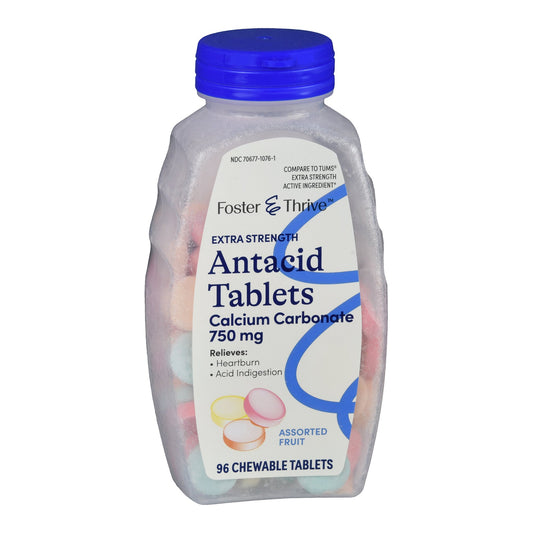 ANTACID, TAB CHEW FT CALCIUM ASTDFLAVOR 750MG (96/BT)