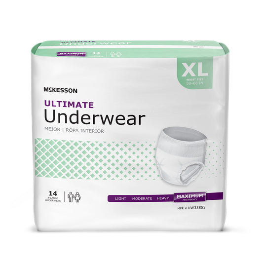 UNDERWEAR, ULTIMATE XLG 58-68 (14EA/BG 4BG/CS)