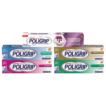 POLYGRIP, SUPER CREAM 2.4OZ
