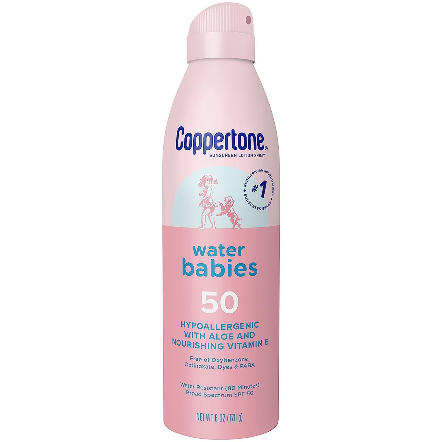 COPPERTONE, SPR LOT WATER BABIES SPF50 6OZ